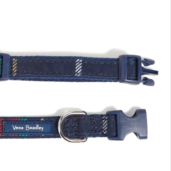 Vera Bradley Dog Pet Collar Tartan Plaid - Picture 5 of 7
